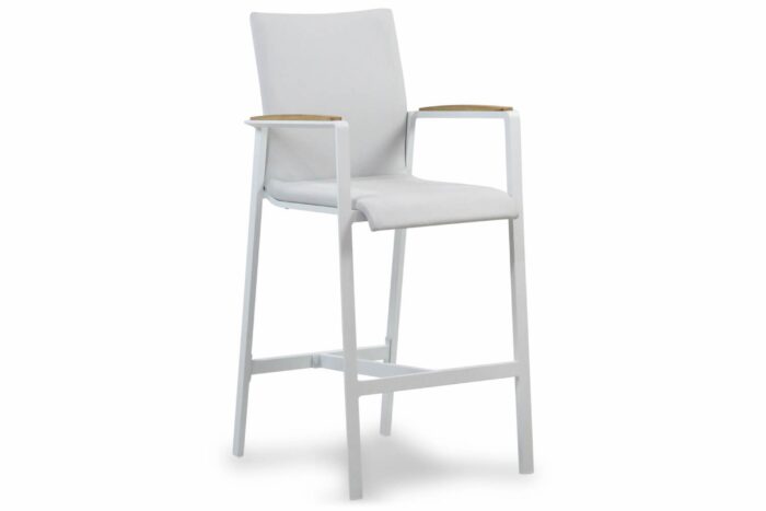 Lifestyle Garden Furniture Brandon barstoel wit