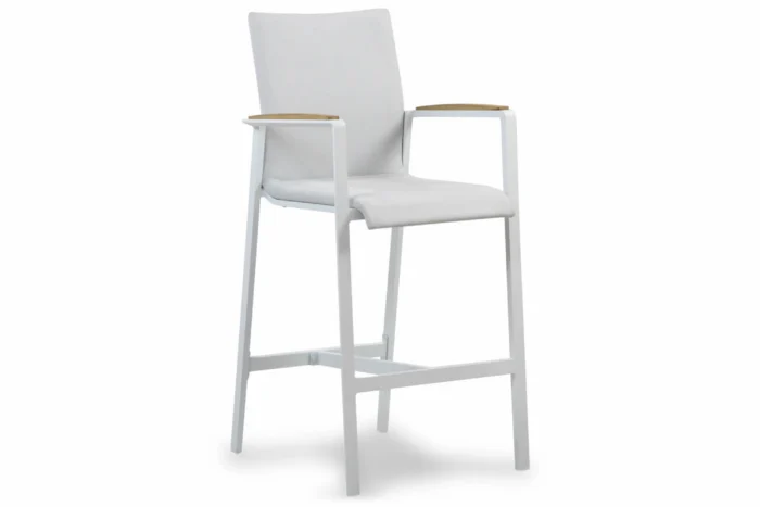 Lifestyle Garden Furniture Brandon barstoel wit