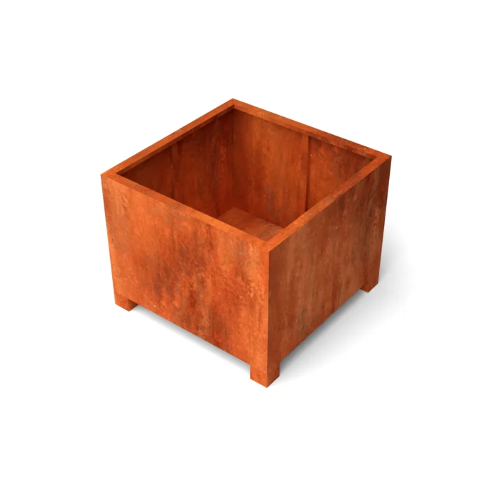 Geroba Artesa plantenbakken cortenstaal 1000x1000x800 mm - bruin