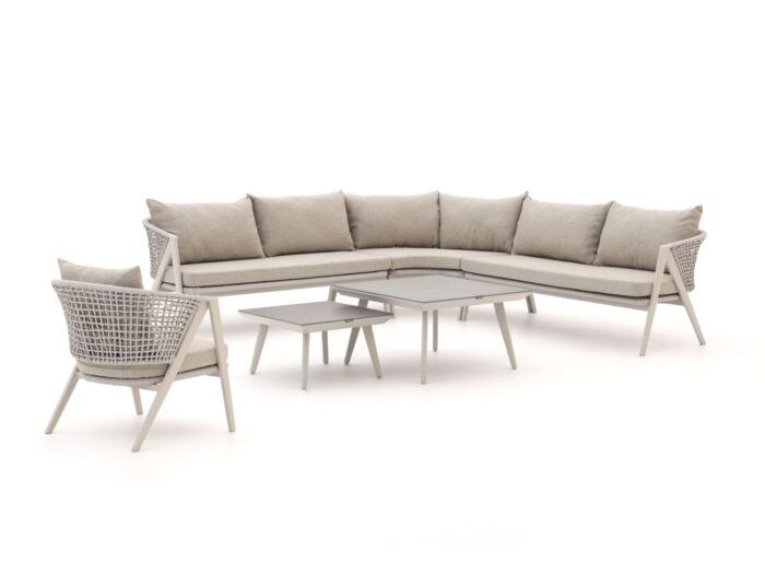 Manifesto Furniture Manifesto Valsecca hoek loungeset 6-delig Laagste prijsgarantie! – Taupe