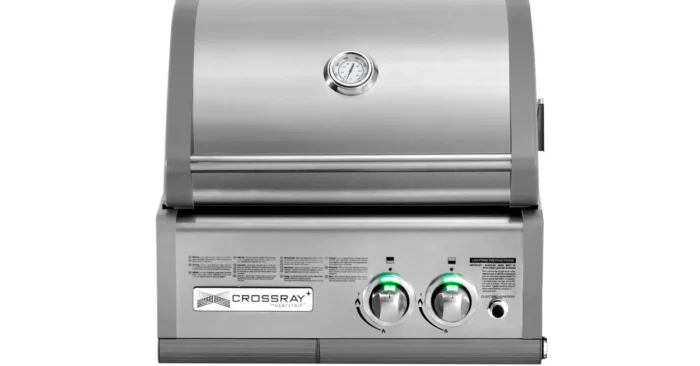 Heatstrip | Crossray 2 Built In BBQ | 2 Burner | 30 MB