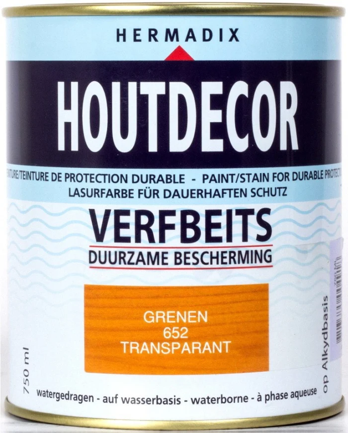 Hermadix Houtdecor 652 grenen 750 ml - hout