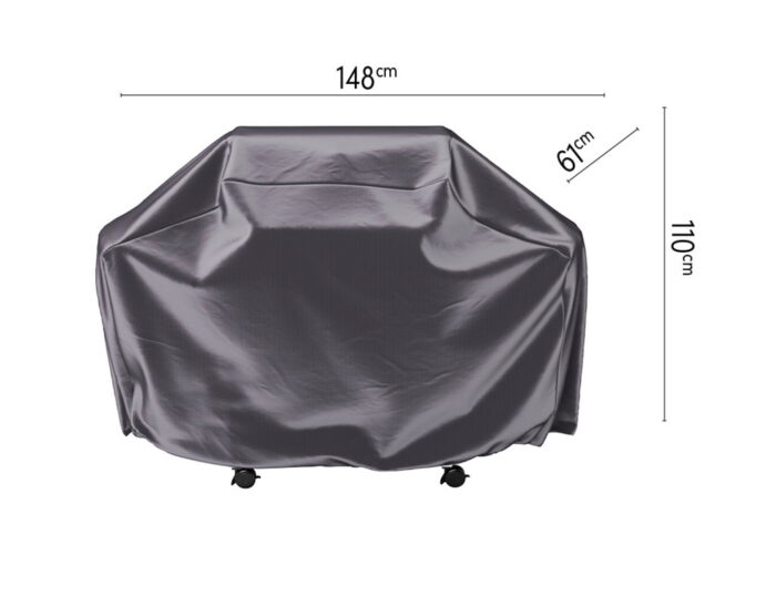 Aerocover Gasbarbecue hoes L – grijs