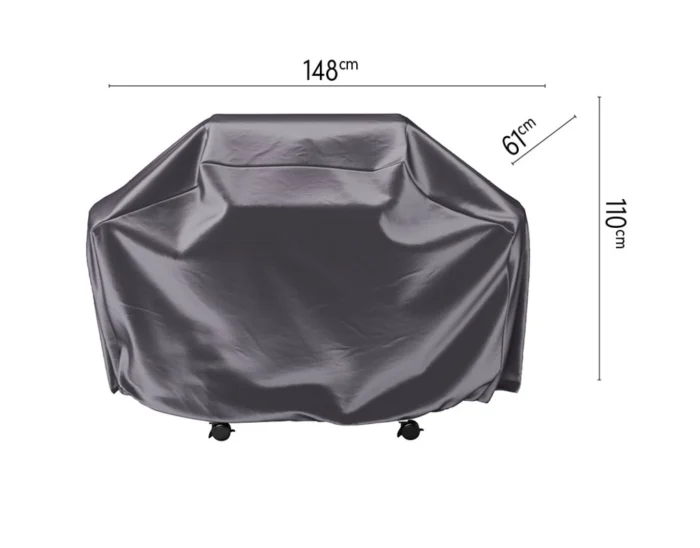 Aerocover Gasbarbecue hoes L - grijs