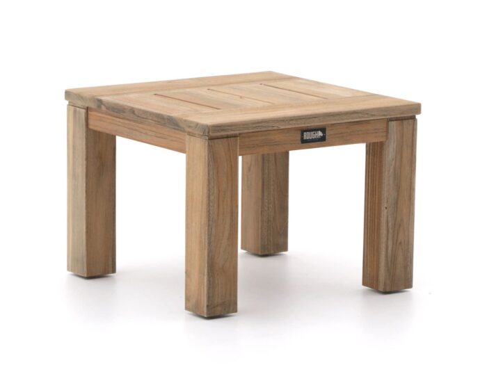 ROUGH Furniture ROUGH-X bijzet tuintafel 55x55x40cm Laagste prijsgarantie! – Bruin