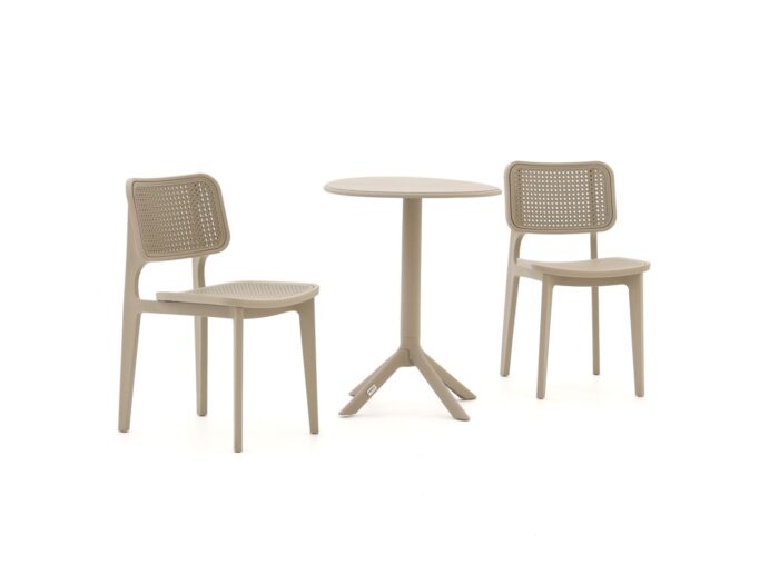 Forza Furniture Forza Xitta/Rieti ø60cm balkonset 3-delig Laagste prijsgarantie!