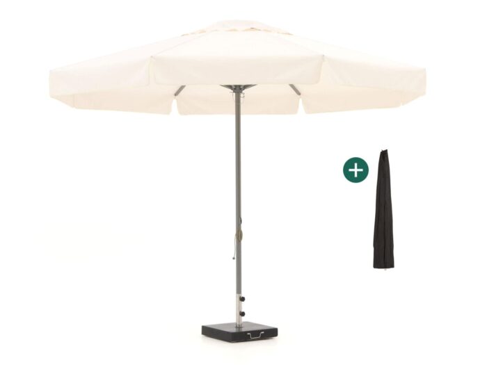 Shadowline Bonaire parasol ø 350cm Laagste prijsgarantie! – Wit