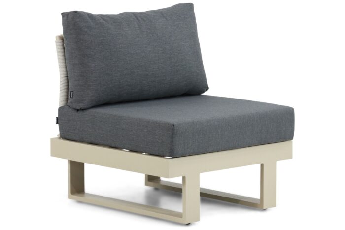 Lifestyle Garden Furniture Lorenzo midden module – Taupe-naturel-bruin