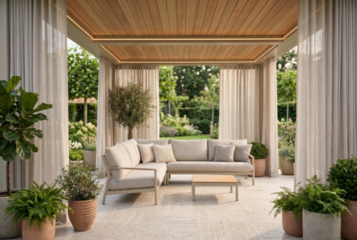 Coco Sevilla hoek loungeset 3-delig – Transparant