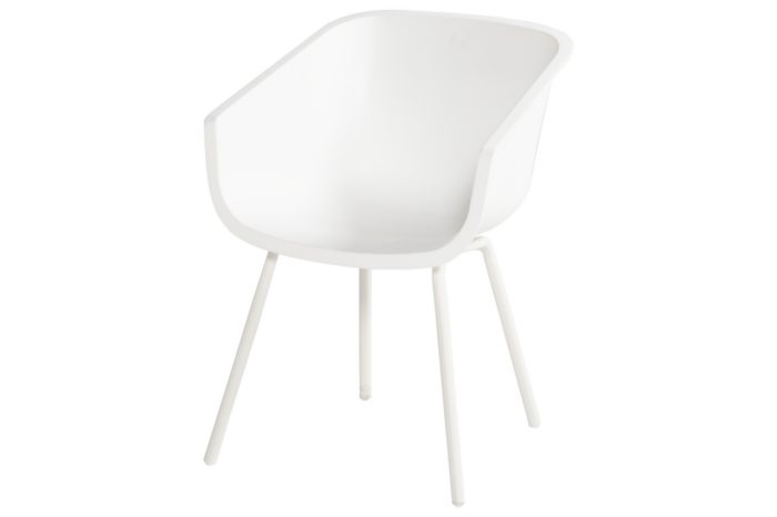 Hartman 2x Amalia Rondo Dining Tuinstoel II – wit