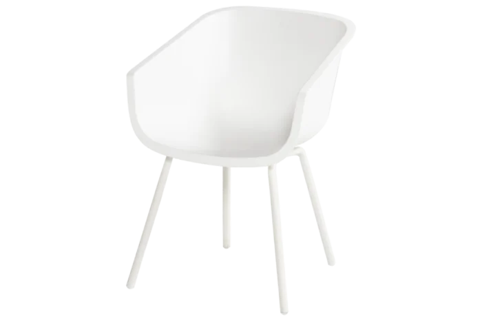 Hartman 2x Amalia Rondo Dining Tuinstoel II - wit