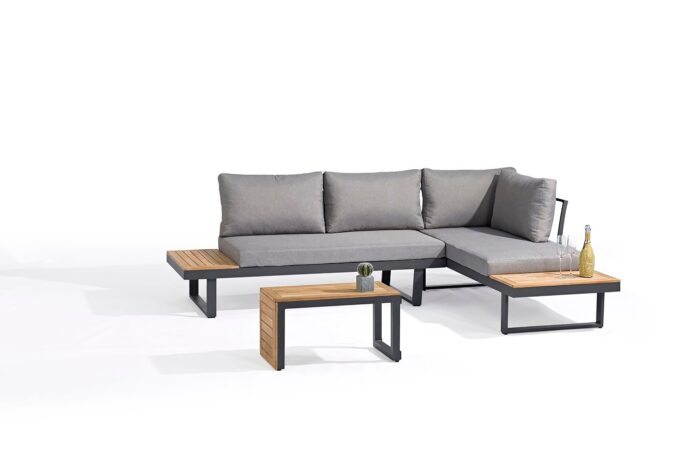 Aluminium loungeset Olympia 5 personen