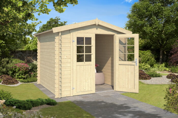 Outdoor life Blokhut Ingo 230×230 – hout