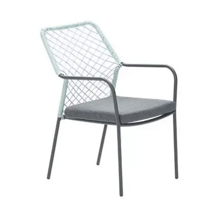 Garden impressions Dido Dining Tuinstoel Soft Green – blauw;groen