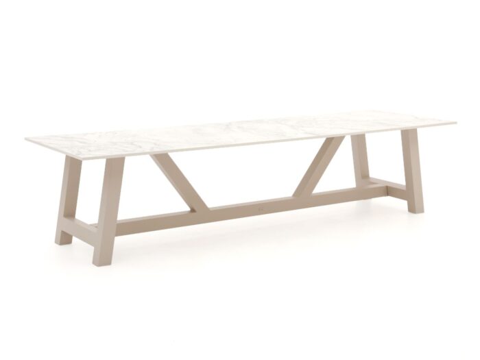 Bellagio tuinmeubelen Bresimo dining tuintafel 317x100cm – Grijs