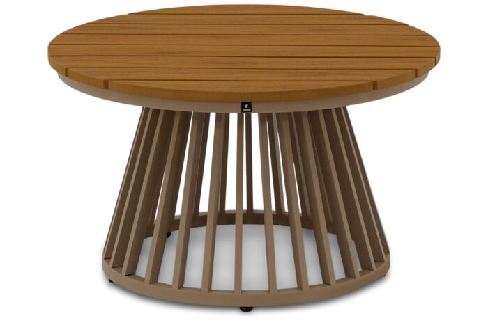 Coco Toscana loungetafel 60 cm – Taupe-naturel-bruin