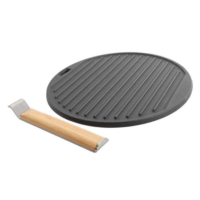 Barbecook Plancha Luca gietijzer 30x30x1 cm zwart