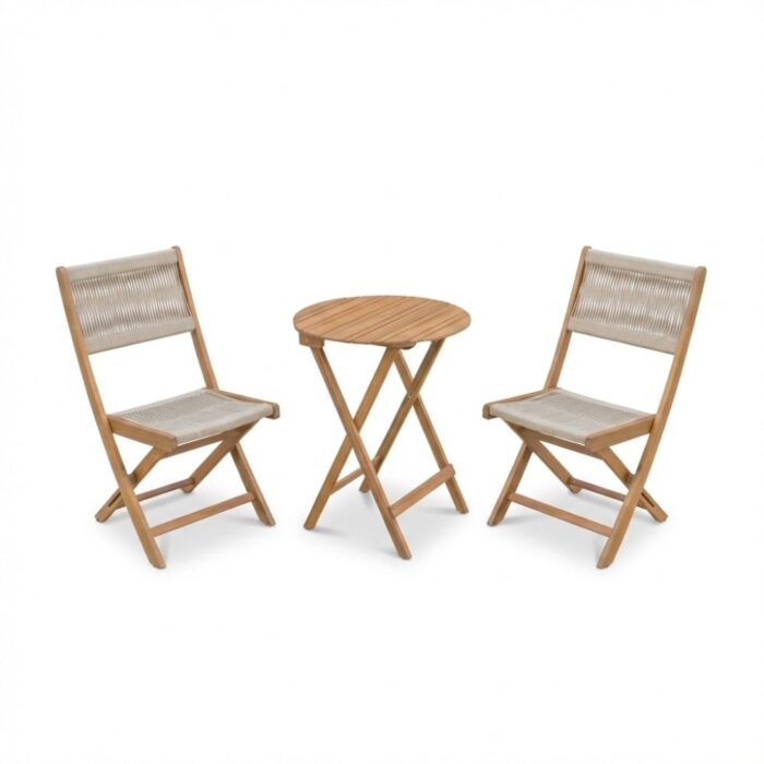 BUITEN living Faro balkonset 2 personen | teakhout | 3-delig