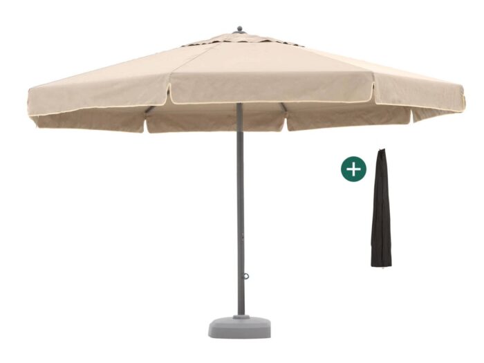 Shadowline Java parasol ø 500cm Laagste prijsgarantie! – Taupe