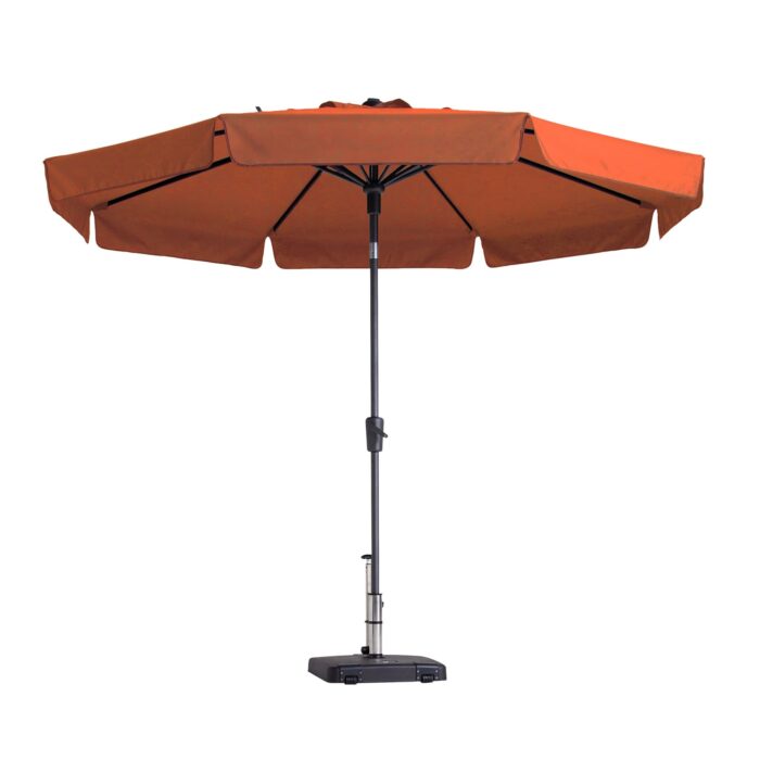 Madison Flores stokparasol Ø 300cm | Terra