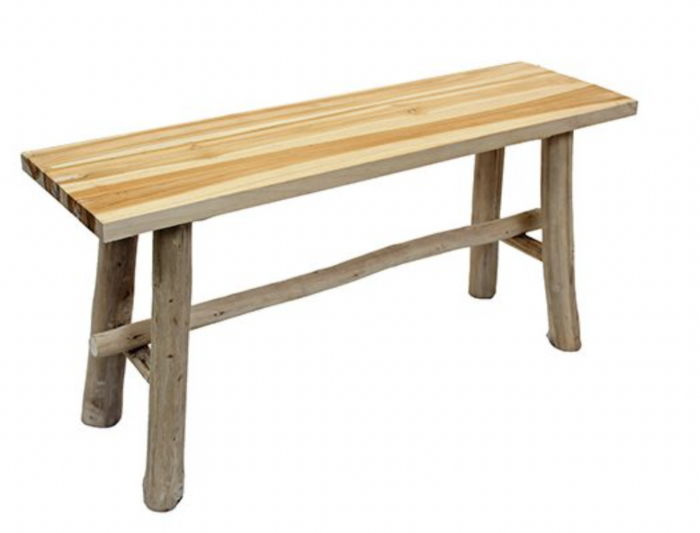 Van der leeden Teak Bench 100 cm tuinmeubel