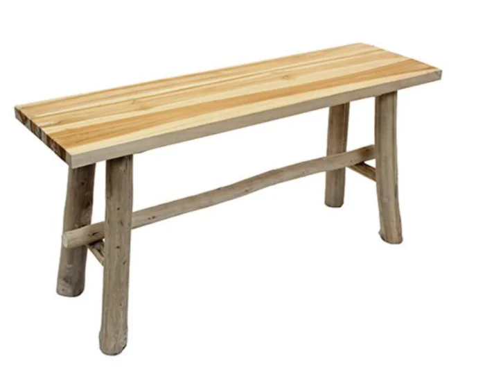 Van der leeden Teak Bench 100 cm tuinmeubel