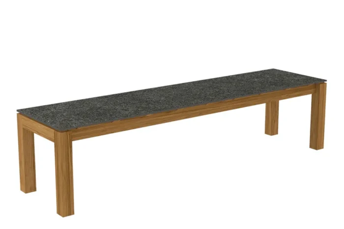 Passion Grills | Buitenkeuken Onderdeel | Flying Tuinbank | 180 x 45 cm | Belgium Dark Grey