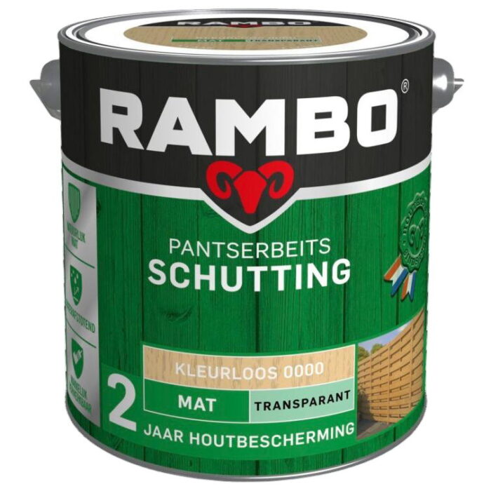 Rambo Pantserbeits sch mat tr. 0000 2,5l
