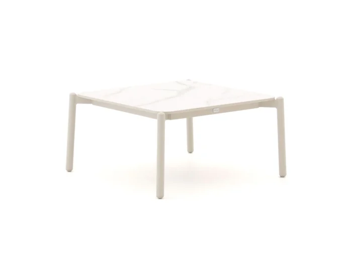 Bellagio tuinmeubelen Cupello lounge tuintafel 77x77x40cm - Taupe