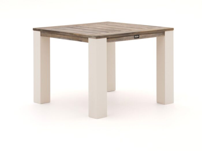 ROUGH Furniture ROUGH-X dining tuintafel 100x100x76cm Laagste prijsgarantie! – Bruin