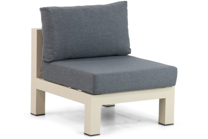 Lifestyle Garden Furniture Luca midden module – Taupe-naturel-bruin