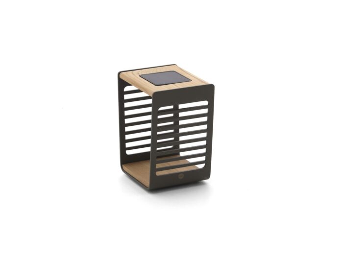SUNS Eve S lantaarn solar 23x20x30cm Laagste prijsgarantie! – Taupe