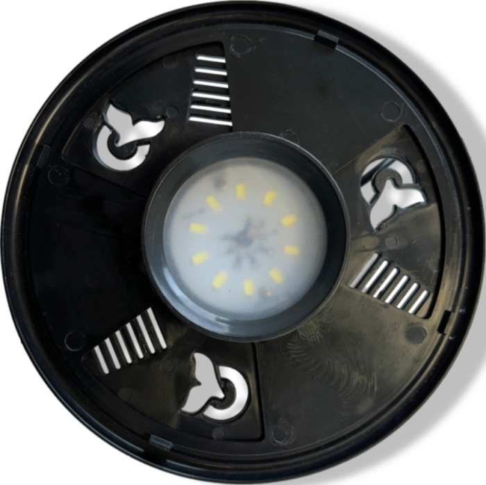 Aquadistri Led 7 w-15 cm z wart BioArt – zwart