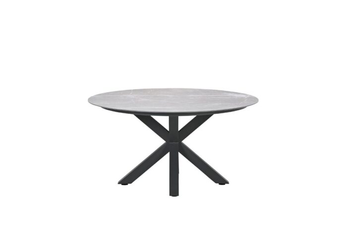 Garden impressions Lowland tafel dia. 120 cm Centostone sicilian grey – grijs