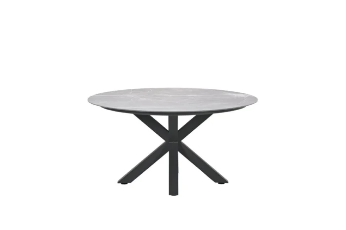 Garden impressions Lowland tafel dia. 120 cm Centostone sicilian grey - grijs