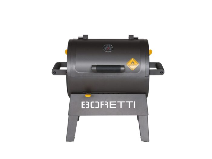 Boretti Terzo houtskoolbarbecue 57x39x52cm Laagste prijsgarantie! – Grijs
