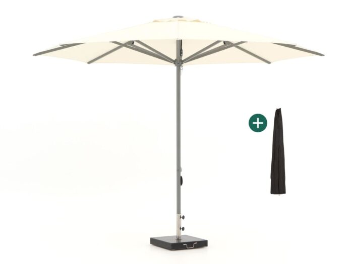 Shadowline Cuba parasol ø 350cm – Wit