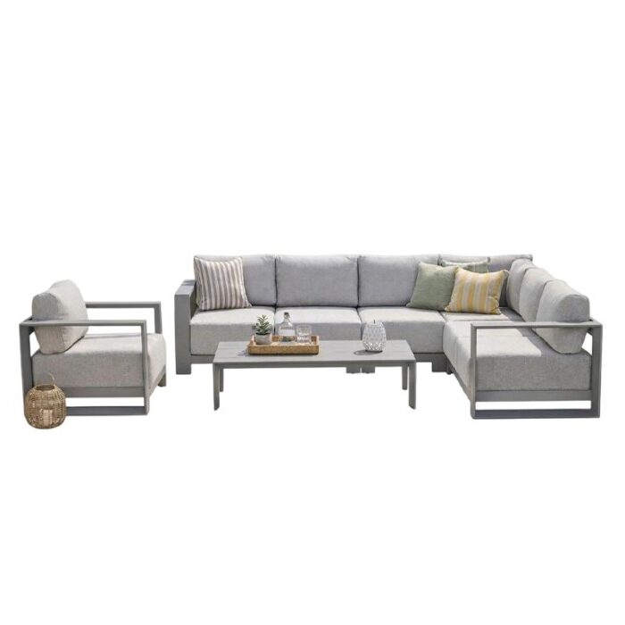Garden impressions Levanto Hoek Loungeset Taupe