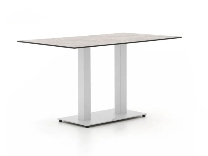 Forza Furniture Orta tuintafel 120x70x73cm - Wit