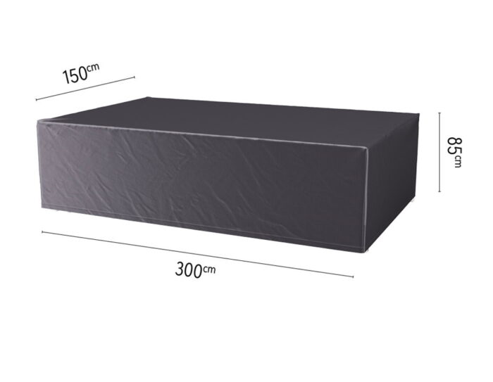 Aerocover Tuinsethoes 300x150xH85 cm – zwart