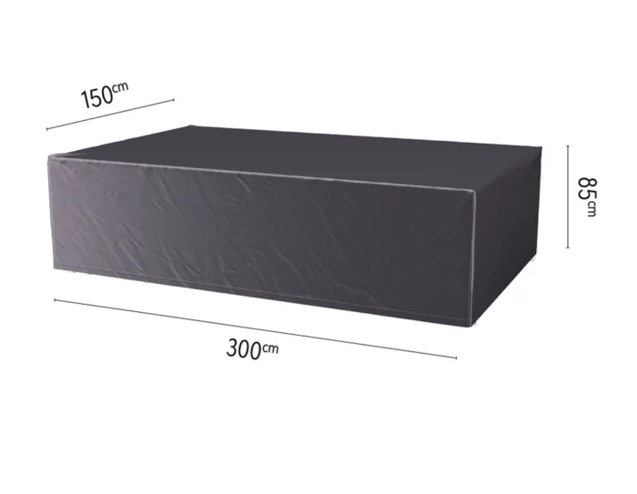 Aerocover Tuinsethoes 300x150xH85 cm - zwart