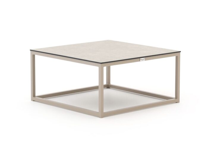Tierra Outdoor Rio lounge tuintafel 80x80x40cm Laagste prijsgarantie! – Taupe
