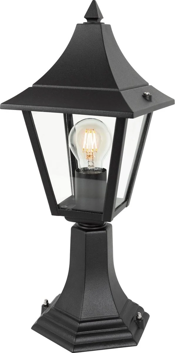 Ks verlichting Livorno sokkel zwart K.S. Verlichting