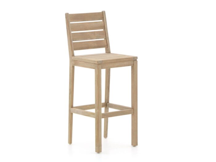 ROUGH Furniture ROUGH-S Barstoel (met rug) Laagste prijsgarantie! – Bruin