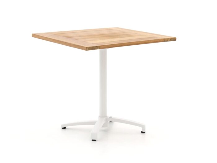 Bellagio tuinmeubelen Bellagio Canzo klaptafel 80x80x75cm Laagste prijsgarantie! – Bruin