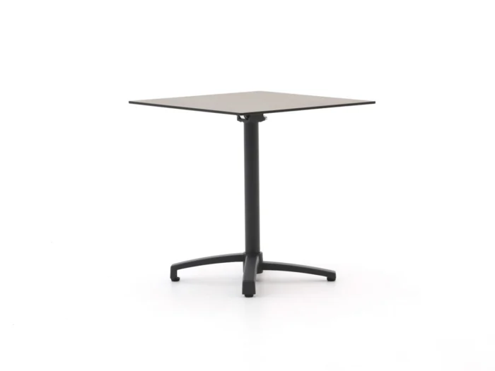 Bellagio tuinmeubelen Canzo klaptafel 70x70x73cm - Grijs