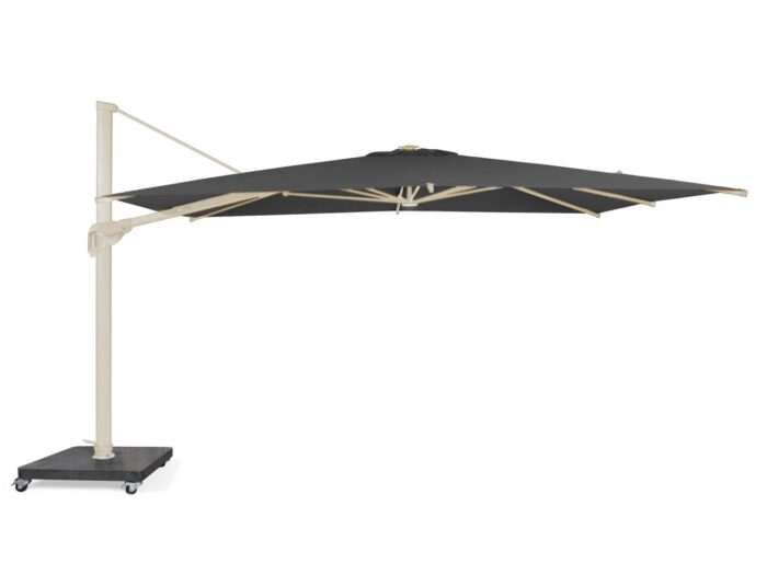 SUNS Novara zweefparasol 400x300cm – Taupe