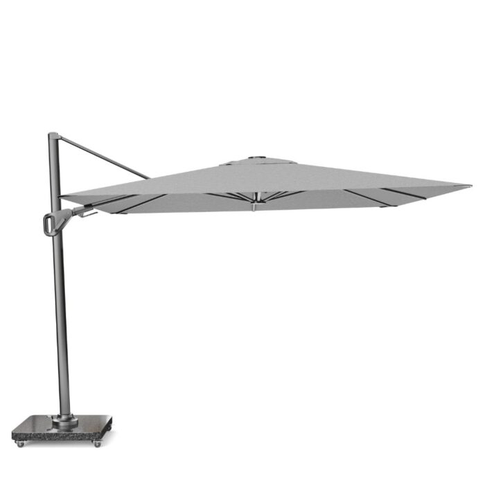 Platinum Nexus T² zweefparasol premium doek | 300x300cm | Manhattan – Grijs