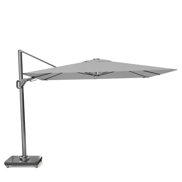 Platinum Nexus T² zweefparasol premium doek | 300x300cm | Manhattan - Grijs