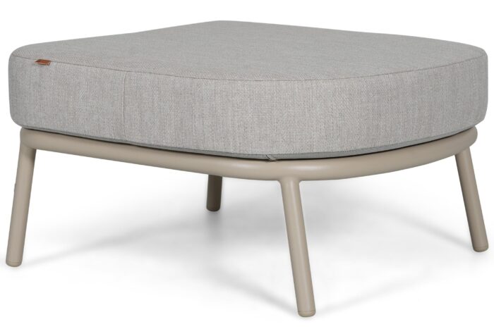 Santika Furniture Pebble lounge voetenbank – Zand/Beige